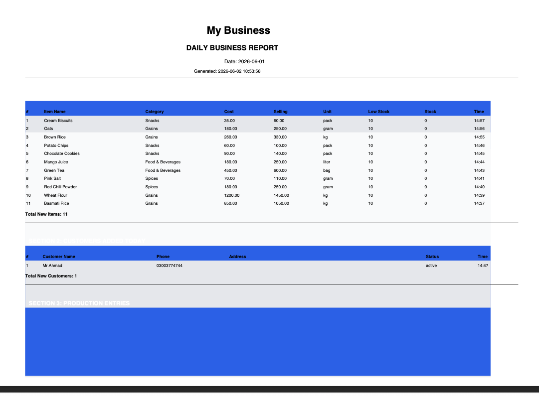 One-Click Reports & Cloud Sync screenshot 2